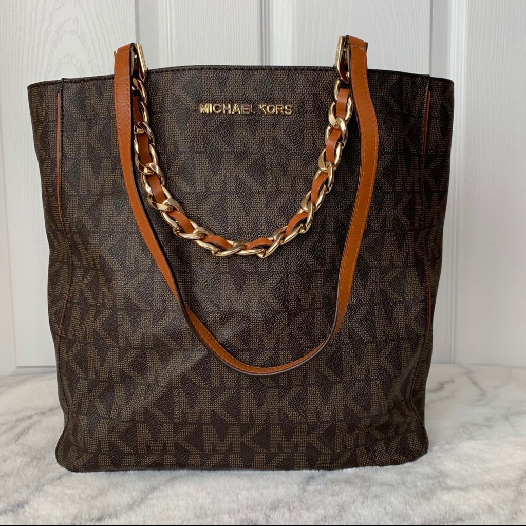 Michael Kors Signature Brown Tote